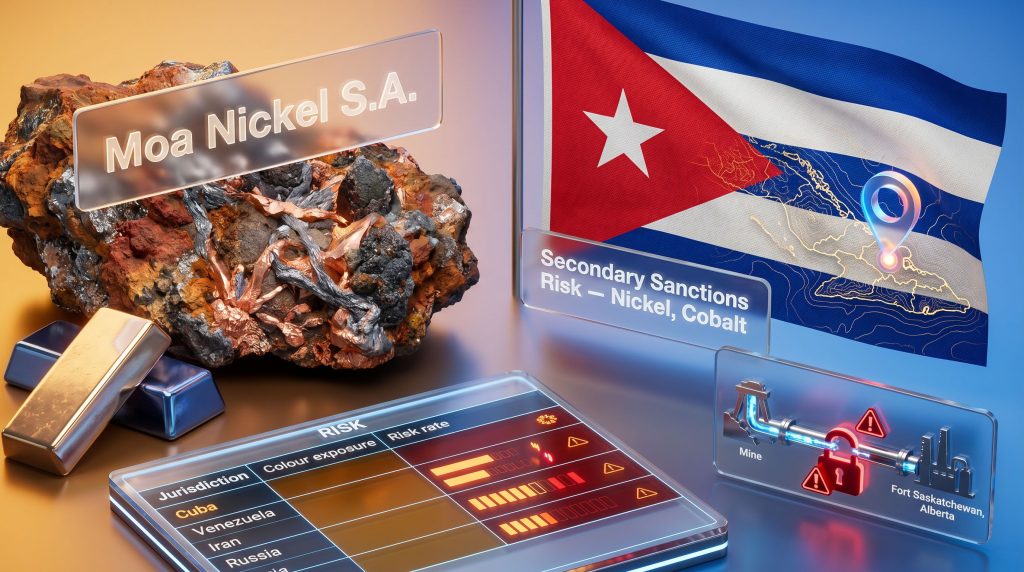 Sherritt Cuba sanctions on nickel mining risk