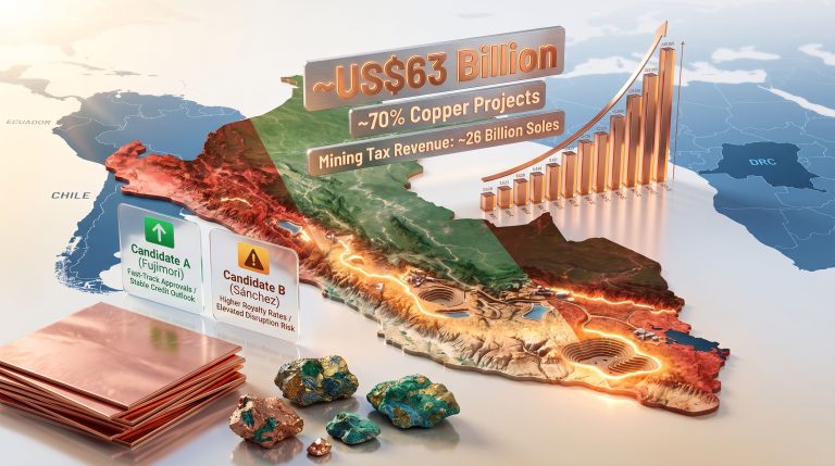 Peru presidential candidates mining plans investment doubts infographic
