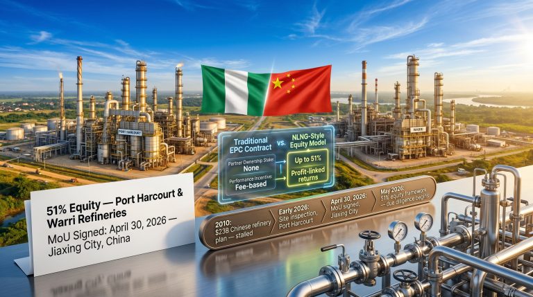 Chinese investors in Nigeria refineries infographic