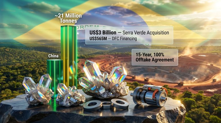 Trump rare earth supply from Brazil mining deal