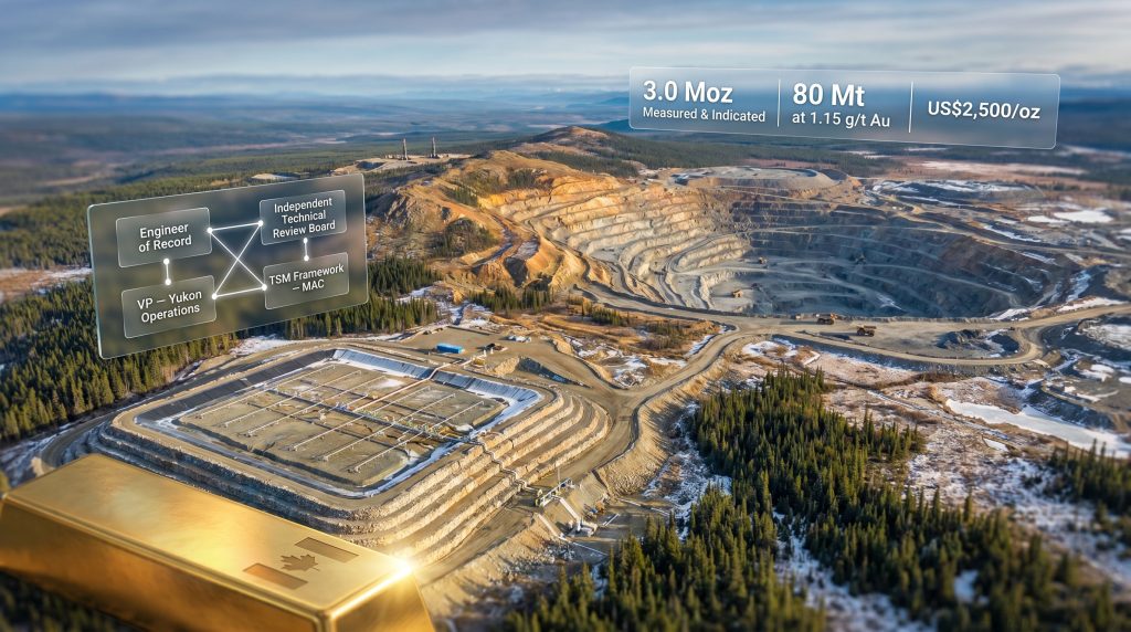 Fuerte Metals Coffee Gold Project heap leach overhaul mine site aerial