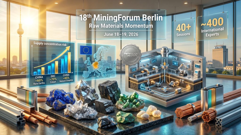 18th MiningForum agenda in Berlin overview