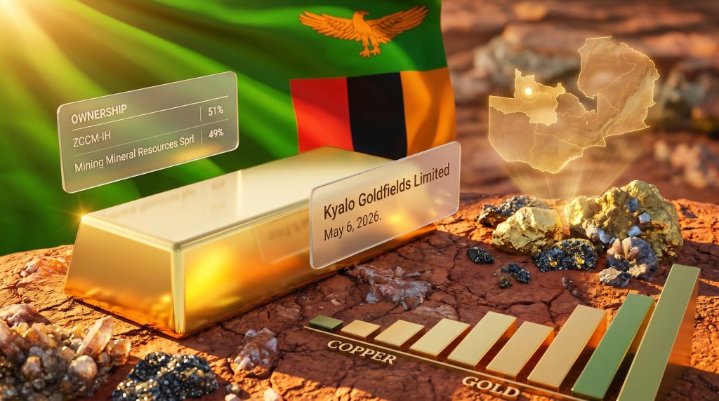 ZCCM Investments gold joint venture in Zambia visualization