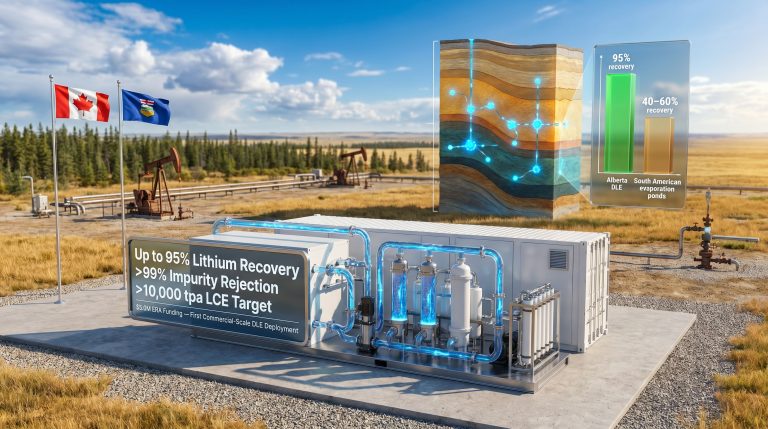 LithiumBank SLB Alberta brine project illustration