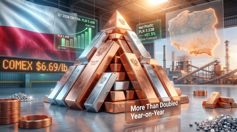 KGHM Q1 core profit beats forecasts graphic