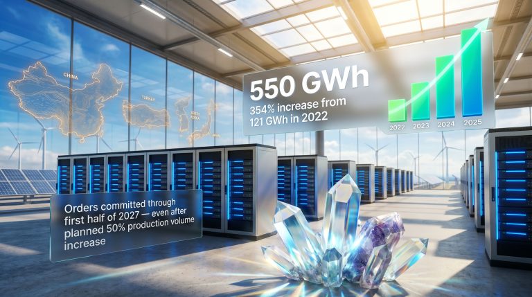 Ganfeng Lithium orders booked through 2027 growth chart