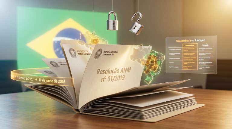 revisão de sigilo de informações da ANM documental