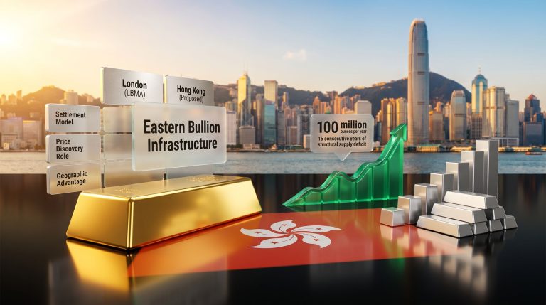 Hong Kong gold clearing system in July growth concept