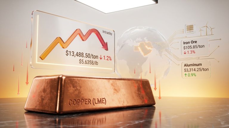 copper price retreats as traders weigh prospects of US-Iran peace deal chart
