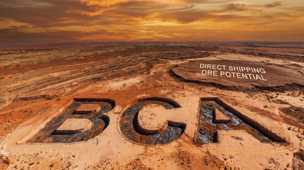 Black Canyon Ltd-BCA-BGA direct shipping ore potential site