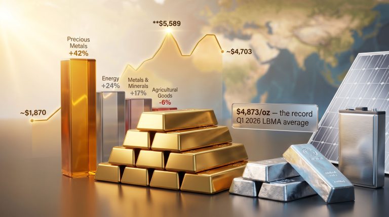 World Bank precious metals forecast with gold surge