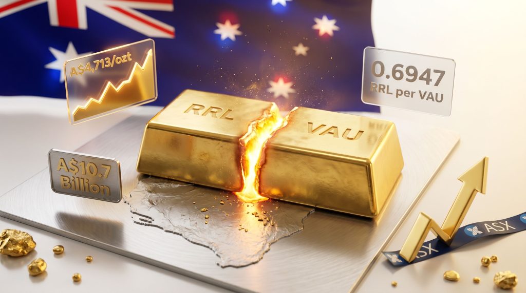 Regis Resources Vault Minerals merger gold bars split