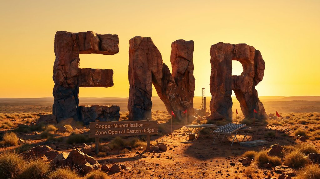 Encounter Resources Ltd-ENR-Copper mineralisation zone at eastern edge