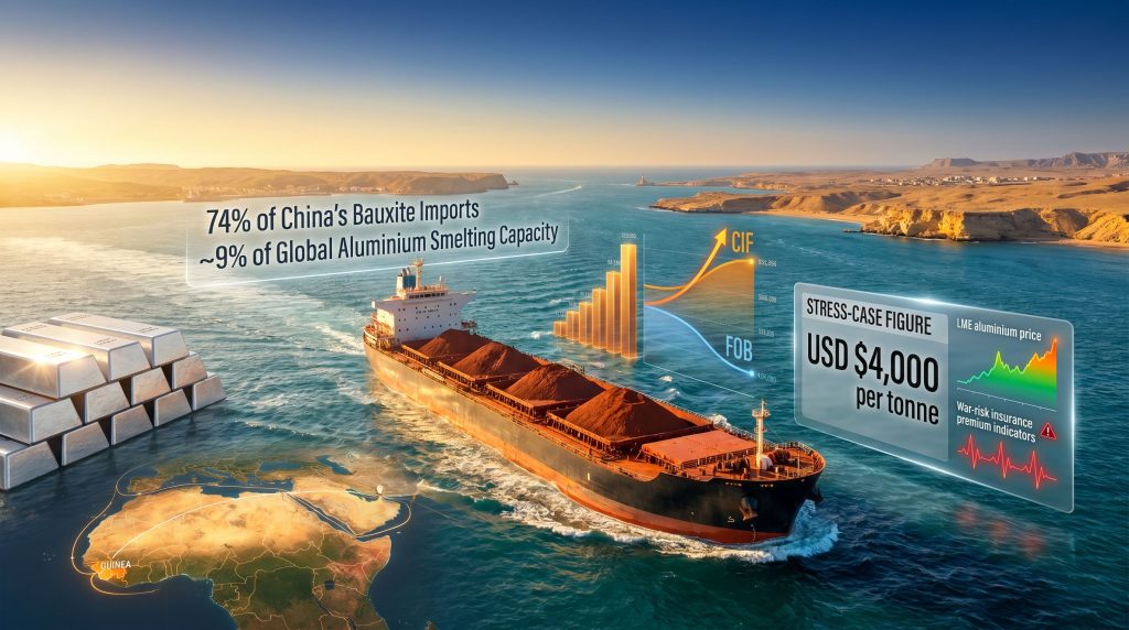 Middle East crisis and bauxite alumina market disruption