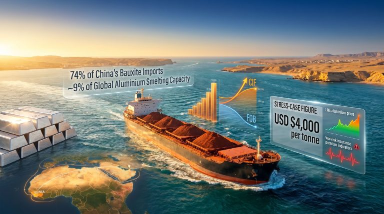 Middle East crisis and bauxite alumina market disruption