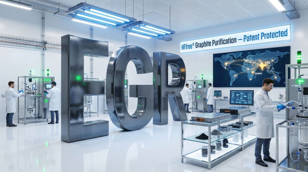 Ecograf Ltd-EGR-HFfree graphite purification laboratory process scene