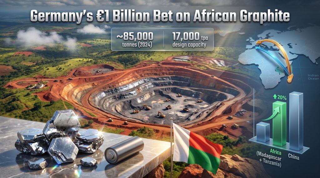 Germany turns to Madagascar graphite mine investment