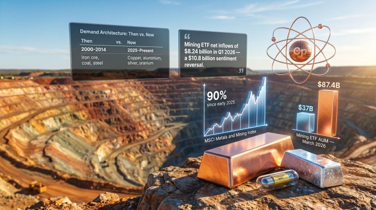 Mining supercycle metals growth infographic