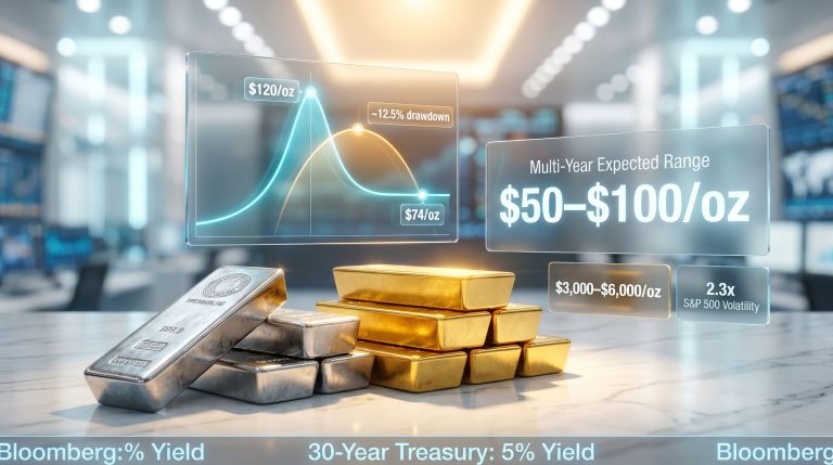 Mike McGlone silver and gold outlook chart