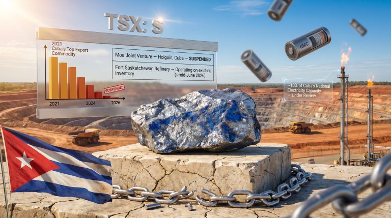 Sherritt International sale from Cuba mining suspension graphic