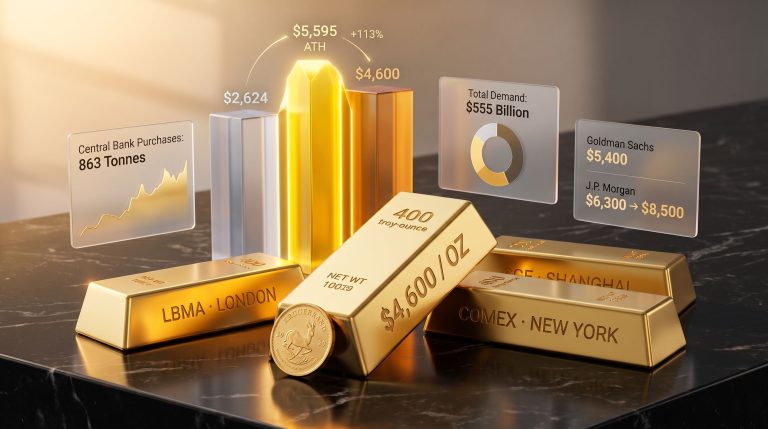 What the gold price per ounce really tells you infographic