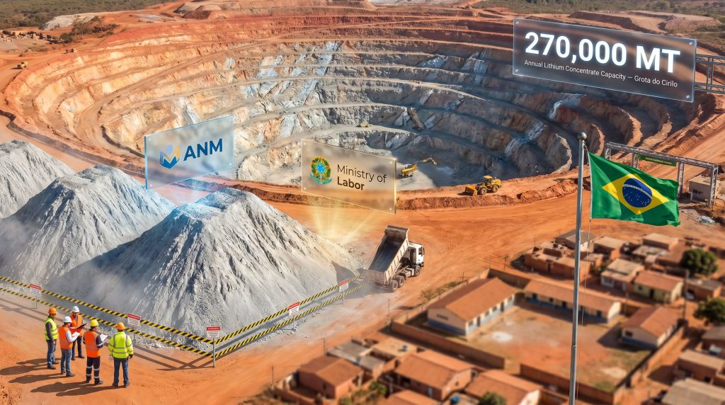 Brazilian inspectors fine Sigma Lithium waste pile