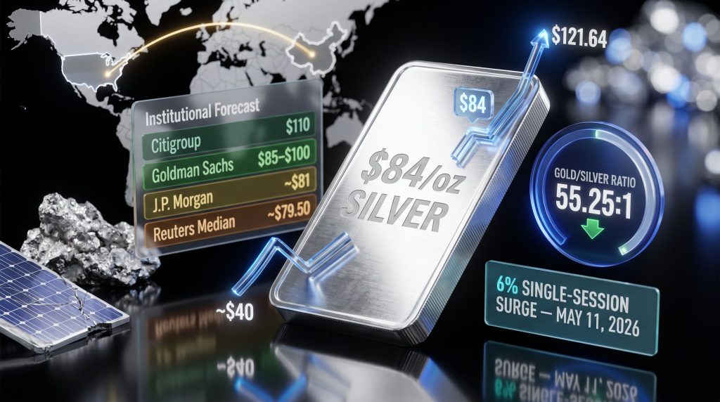 silver price forecast in May chart surge