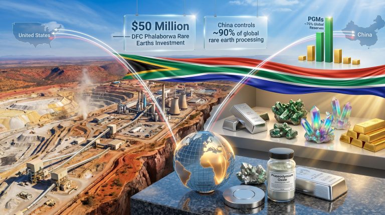 US and South Africa mining deals talks infographic