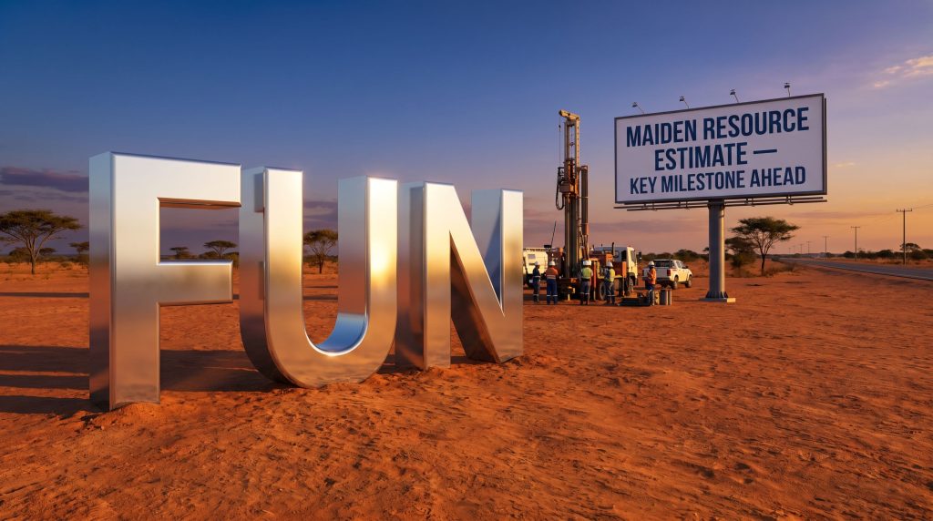 Fortuna Metals Ltd-FUN-FUN maiden resource estimate drilling site
