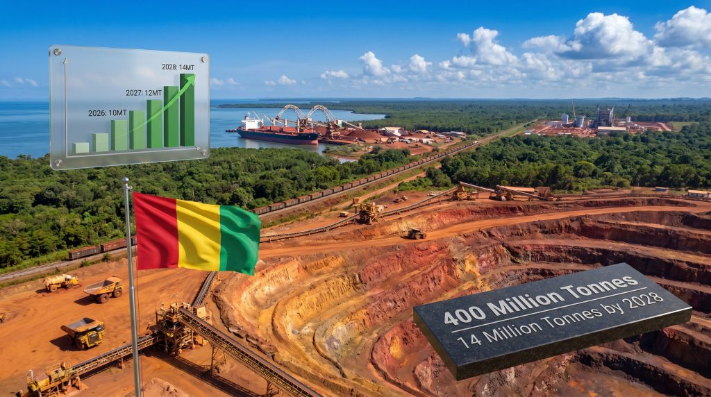 Nimba Mining Company in Guinea expansion site
