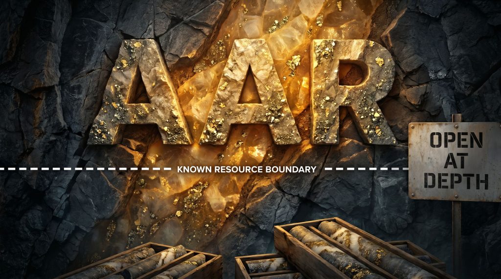 Astral Resources NL-AAR-AAR gold deposit open at depth
