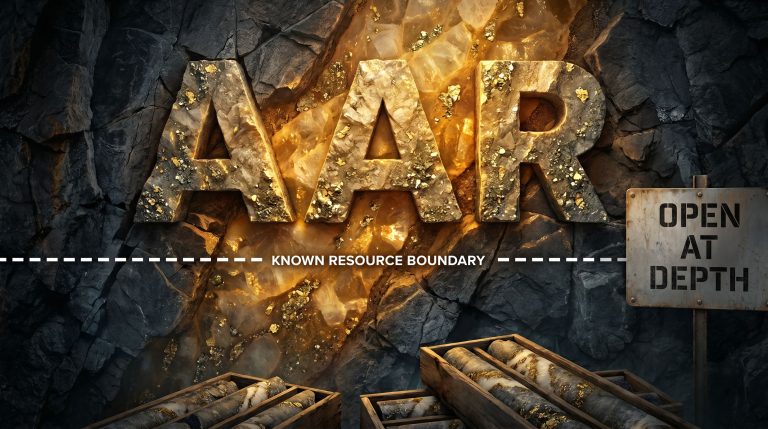 Astral Resources NL-AAR-AAR gold deposit open at depth