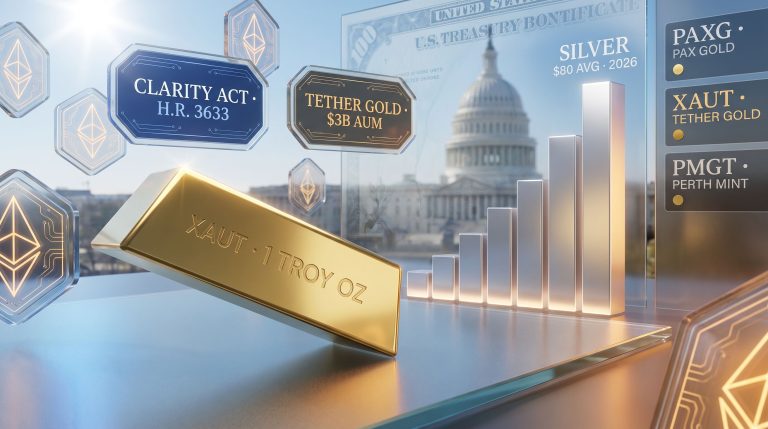 Clarity Act stablecoins and gold-backed crypto regulation