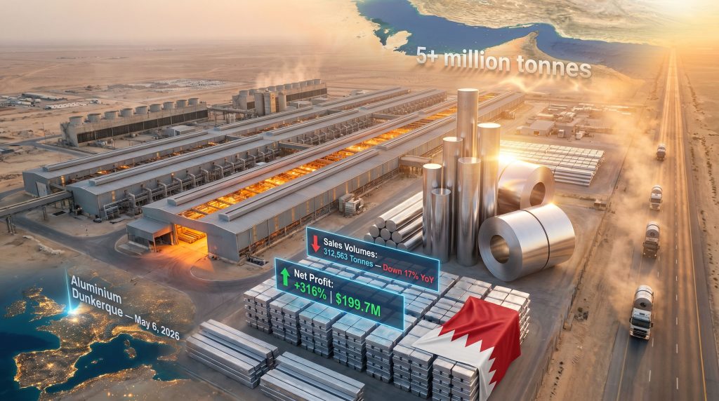 Aluminium Bahrain sales fall over Strait of Hormuz closure