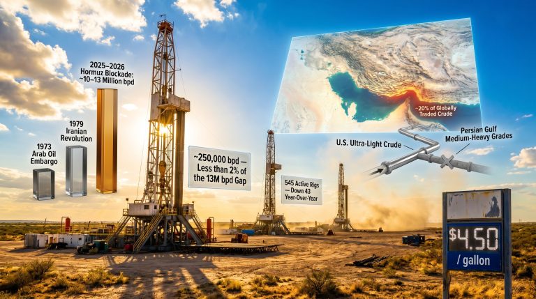 why U.S. drillers can’t solve the world’s oil supply crisis infographic
