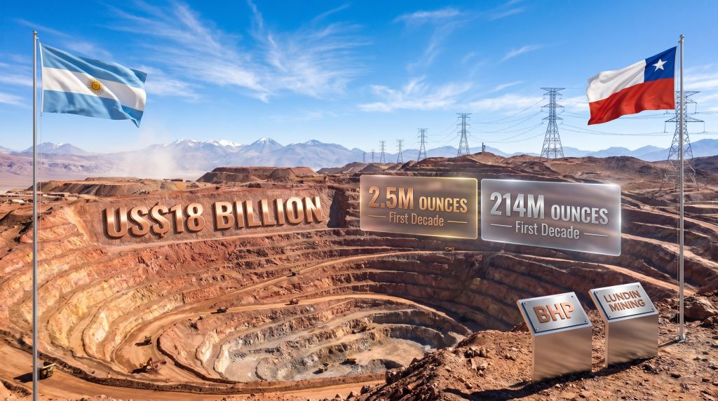 Vicuña and Argentine provinces seek to unblock US$18bn project mine graphic