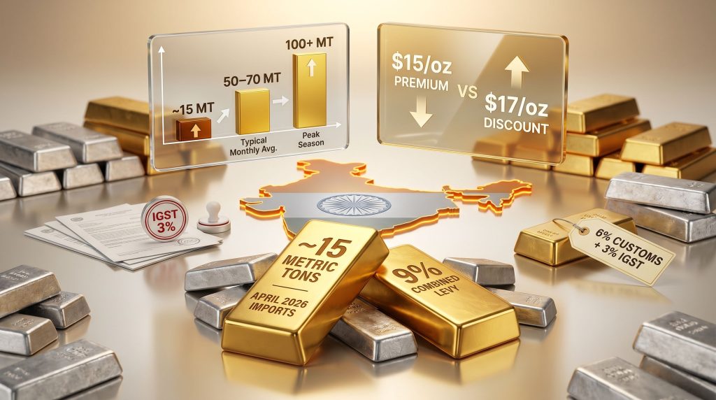 Indian banks resume bullion imports over 3% levy infographic