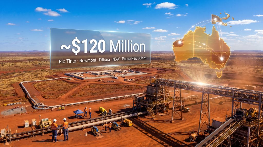 Monadelphous $120 million contracts in Pilbara and New South Wales mining project graphic