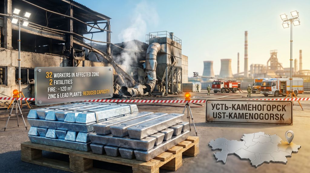 Kazzinc reduced capacity after blast aftermath