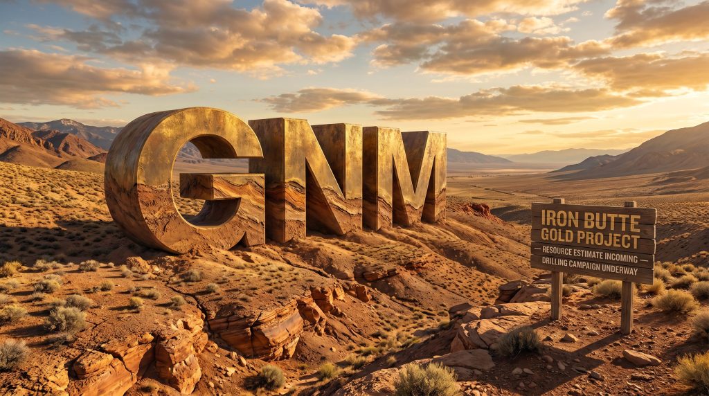 Great Northern Minerals Ltd-GNM-GNM Iron Butte Gold Project desert landscape