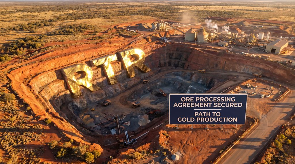 Rumble Resources Ltd-RTR-RTR open pit gold production site