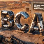 Black Canyon Ltd-BCA-Premium manganese upgrade density separation plant scene
