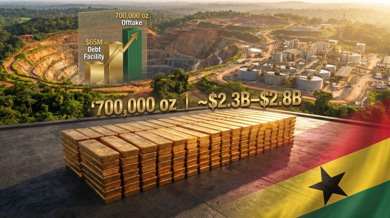 Heath Goldfields Bogoso-Prestea offtake deal infographic