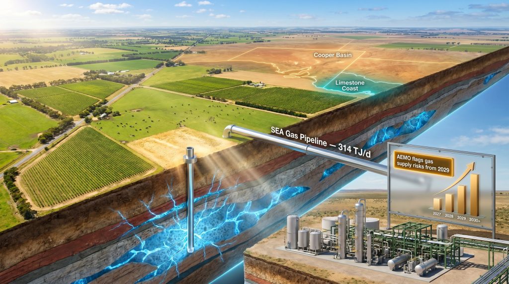 South Australia plans to lift gas fracking ban infographic