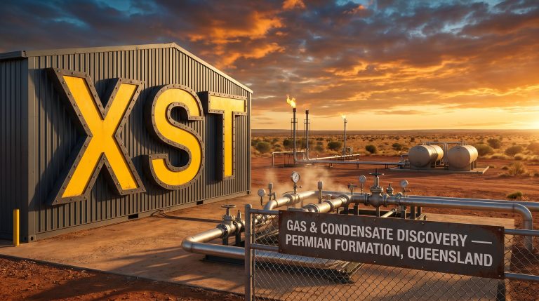 Xstate Resources Ltd-XST-XST gas and condensate discovery site