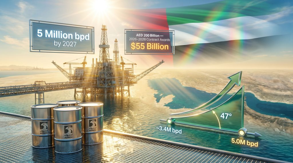 ADNOC accelerates $55 billion investment growth plans
