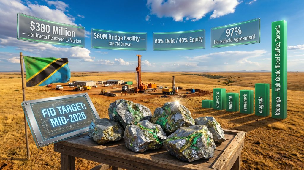 Kabanga Nickel Project final investment decision timeline graphic