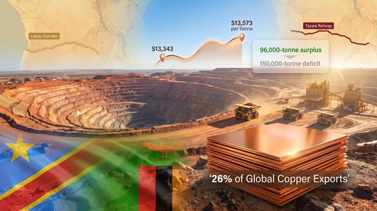 copper supply disruptions and Africa opportunity infographic