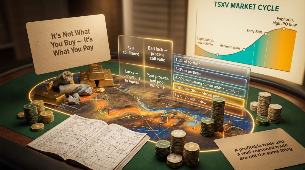 Howard Marks You Bet junior mining investing strategy visual