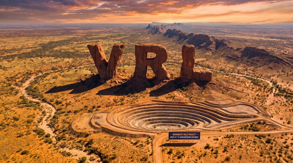 Verity Resources Ltd-VRL-VRL desert mining project aerial view